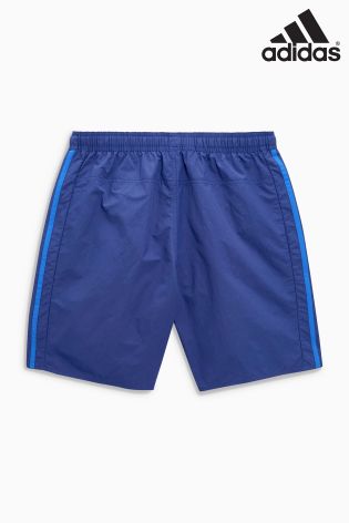 adidas 3 Stripe Navy Swim Short